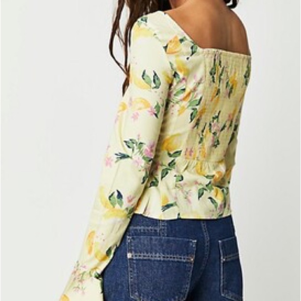 Free People Kayla Pintuck Top